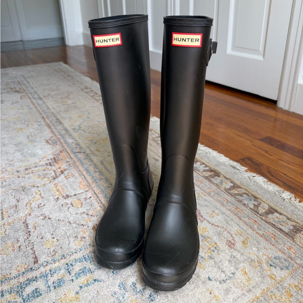 Hunter -Women's Original Tall Rain Boots - Picture 3 of 9